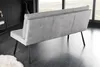 riess-ambiente Moderne Sitzbank BIG GEORGE 160cm grau Samt Produktbild-Vorschau 6