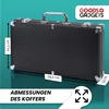 Coffret de poker professionnel noir comprenant 300 jetons Voir les images du produit 8