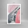 Poster - Poster ohne Rahmen - Rosa Grau Farbe - 61x91,5 cm Produktbild-Vorschau 4
