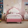 Lit bébé INONEFT 90 x 190 cm, lit rembourré avec éclairage Voir les images du produit 3
