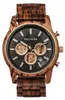 Pánské hodinky Holzkern chronograf leaf roof zebrano/mramor Náhled obrázku produktu 1