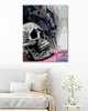 Diamondi - Diamond painting - TOTENKOPF UND SCHMETTERLING, Produktbild-Vorschau 2