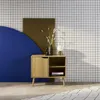 sweeek - Sideboard 1 Tür, 2 Einlegeböden, 80 cm - Produktbild-Vorschau 5