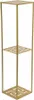 Howhomely Sgabello per fiori in metallo oro 100 cm - Anteprima dell’immagine prodotto 1
