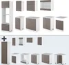 Küchenzeile Vicco R-Line Edelgrau 300 cm mit Hochschrank, Produktbild-Vorschau 6