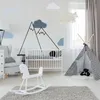 Große Malschablonen M 43x64 cm, Gepunktet Wolke Geometrisch Produktbild-Vorschau 2