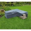 Prírodný obal na záhradný nábytok v tvare L 250x90x90 cm Náhľad obrázku produktu 5