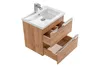 Nowoczesna biała umywalka ceramiczna E-8070-60 Spirit 2 bez Podgląd zdjęcia produktu 4
