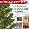 VA-Cerulean 2x Mini Künstlicher Weihnachtsbaum 76 cm mit Produktbild-Vorschau 4