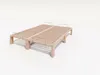 Gigapur G56 Massivholz-Bett 150x200 cm – Kiefer Natur Produktbild-Vorschau 2