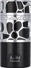 A black perfume bottle with a silver decorative cage-like overlay. Podgląd zdjęcia produktu
