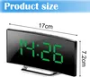 Digitaler Wecker 1 Stück, 7-Zoll-LED-Spiegeldisplay, 2 Produktbild-Vorschau 5