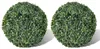 vidaXL Gule z boxywood 2 ks Umelé gule na topiary 27 cm Náhľad obrázku produktu 3