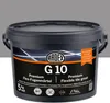 A dark gray bucket of ARDEX G10 Premium Flexible tile grout against a light gray background. Produktbild-Vorschau