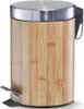 Zeller Treteimer, 3 ltr., Bamboodekor, Metall Ø17x26 Produktbild-Vorschau 3