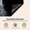 KitchenYeah© Herdabdeckplatte Katze - Licht - Schwarz , Produktbild-Vorschau 5