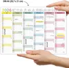 Abwischbarer Wandkalender 2026 A4 - "Bunt" Jahresplaner Produktbild-Vorschau 3