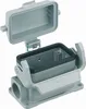 HARTING Han 10B Sockelgehäuse niedrig, 2xM20 seitlicher Produktbild-Vorschau 2