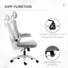 Vinsetto Bürostuhl Ergonomisch, Schreibtischstuhl mit Produktbild-Vorschau 5