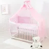 10-teiliges Babybettwäsche-Set 120×60 cm – rosa, mit Produktbild-Vorschau 1