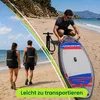 Aufblasbares URBOGYM HAILSTORM SUP Board mit Rucksack und Pumpe für einfachen Transport zum Wasser Produktbild-Vorschau