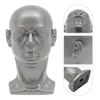 Hlava figuríny, Hlava figuríny, Model mužské hlavy, PVC, Náhled obrázku produktu 1