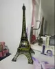 Säule Eiffelturm 38 cm – metallische Deko im vintage Produktbild-Vorschau 2