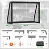 Lot de 2 buts de football Peviasot 180 x 120 x 60 cm – But Voir les images du produit 2