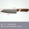 Cuchillo de cocina tailandés de la marca Kiwi, modelo Vista previa de la imagen del producto 3