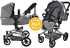 Bandits & Angels Puppenwagen Grau Modern Angel 2-in-1 Grau Produktbild-Vorschau 1