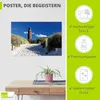 ARTland Poster Leuchtturm Prerow Größe: 120x80 cm Produktbild-Vorschau 2