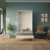 SMARTBett Schrankbett Classic 100x200cm Vertikal Weiss Produktbild-Vorschau 9