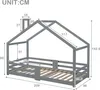 Merax Kinderbett 90x200cm mit Rausfallschutz und Produktbild-Vorschau 7