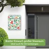 banjado Design Briefkasten Stahl silber mit Zeitungsfach Produktbild-Vorschau 5