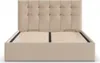 Polsterbett 180x200 cm mit Lattenrost, Doppelbett mit Produktbild-Vorschau 5