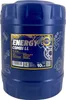 A blue plastic container of engine oil with a yellow and blue label. Produktbild-Vorschau