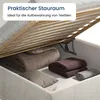 Home Collective Polsterbett 140x200 cm Doppelbett Bett mit Produktbild-Vorschau 7
