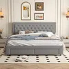 Cama con somier y base de muelles INONEFT, 160 x 200 cm, Vista previa de la imagen del producto 2