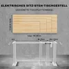 HOMAVO weiss Gestell für Schreibtisch Höhenverstellbar Produktbild-Vorschau 8