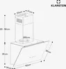 Klarstein MaxAir digestor - 50 cm šikmý digestor, dotykové Náhľad obrázku produktu 7