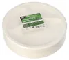 PAPSTAR Zuckerrohr-Teller "pure" rund 260 mm 3-geteilt Produktbild-Vorschau 2