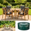 Schutzhülle für Gartenmöbel Ø160 x 80 cm Premium Produktbild-Vorschau 3