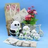 10 Stück Holz Panda Russische Matroschka Matroschka Produktbild-Vorschau 3
