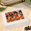 Famanu Taartdoos 10 Stück - Cupcake Boxen mit Einsätzen und Produktbild-Vorschau 4