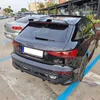Zadní spoiler Střešní spoiler lesklá černá pro Audi A3 S3 Náhled obrázku produktu 4
