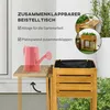 Outsunny Hochbeet Blumenkasten Kräuterbeet mit klappbarer Produktbild-Vorschau 4