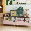 COSTWAY 60x30x44cm box na hračky, truhla na hračky s policí Náhled obrázku produktu 2