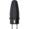 Merten Vollgummi-Stecker schwarz 123851 SCHUKO Produktbild-Vorschau 5