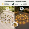 LED Solarleuchte 5 M 20 Lampen Outdoor Lichterkette LED Produktbild-Vorschau 6