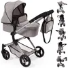 Poussette de poupée combinée Vario grise Voir les images du produit 1